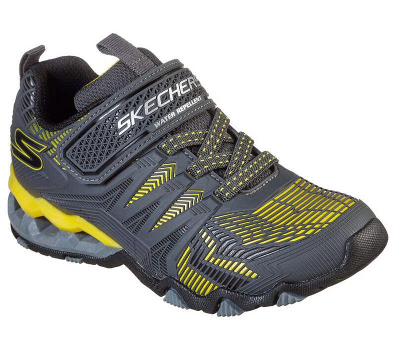 Skechers Hydro-Static - Nidro - Boys Sneakers Grey/Yellow [AU-BC1793]